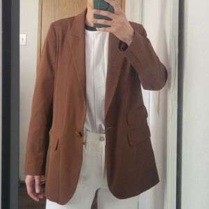 Topshop  Brown Women's Blazer Size US 4